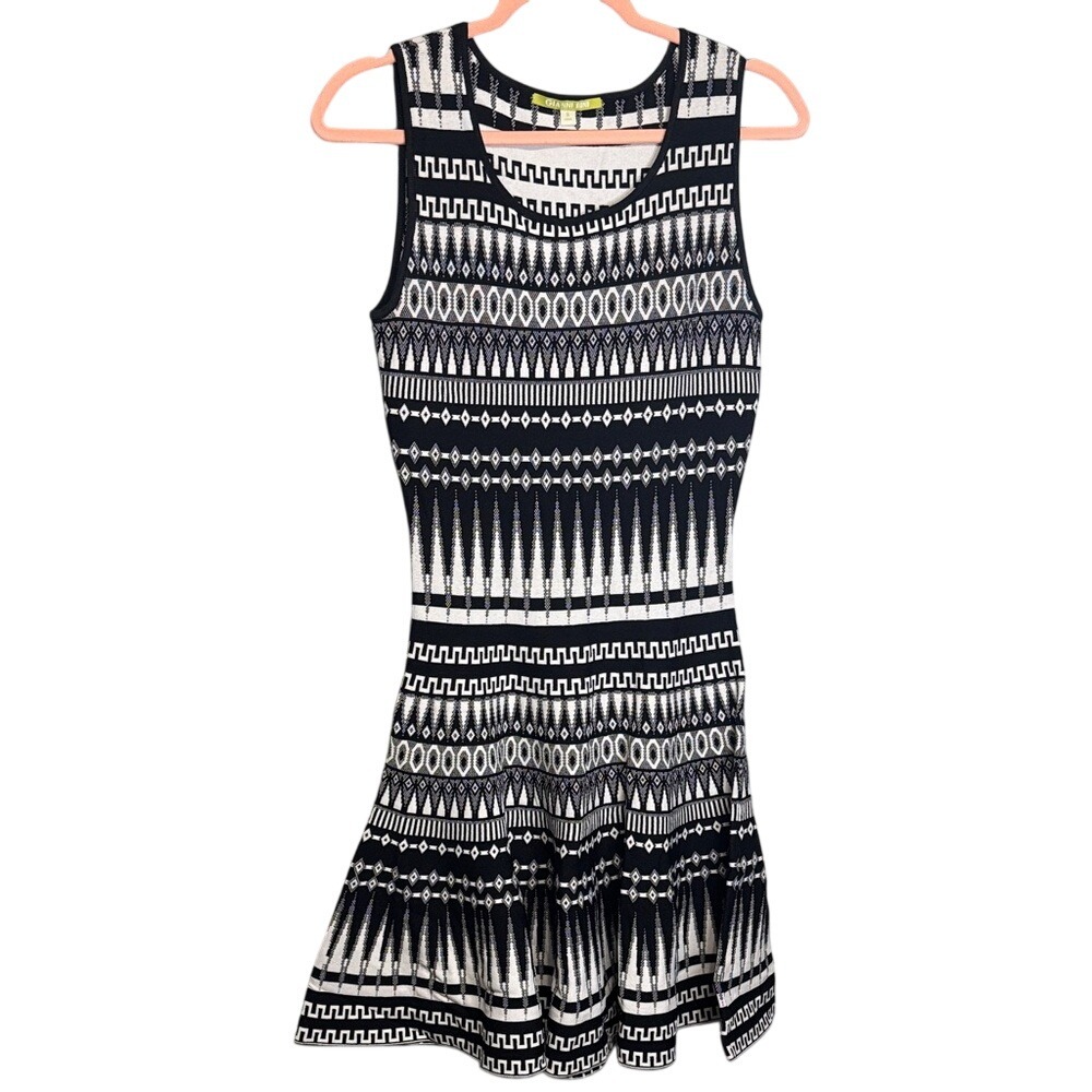 Gianni Biniβ Black and White Patterned Dress